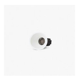 FARO - Downlight TULIPA asimétrica 10W 15° 3000K CRI90 TRIAC blanco