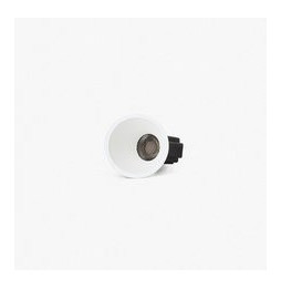 FARO - Downlight TULIPA asimétrica 10W 15° 2700K CRI90 CASAMBI blanco