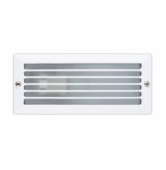 FARO - Luminaria empotrable ESCA E27 9/40W aluminio blanco