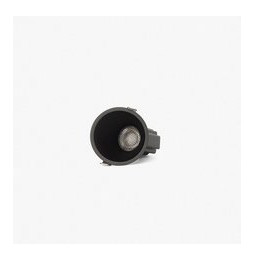 FARO - Downlight TULIPA asimétrica 7W NG 15° 4000K CRI90 CASAMBI negro