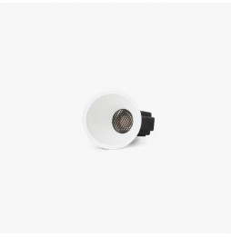 FARO - Downlight TULIPA asimétrica 7W 15° 3000K CRI90 CASAMBI blanco