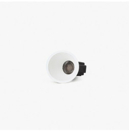 FARO - Downlight TULIPA asimétrica 7W 15° 2700K CRI90 CASAMBI blanco