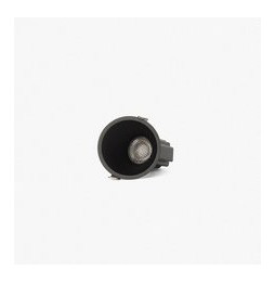 FARO - Downlight TULIPA asimétrica 10W NG 36° 3000K CRI90 TRIAC negro