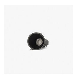 FARO - Downlight TULIPA asimétrica 10W NG 36° 3000K CRI90 CASAMBI negro