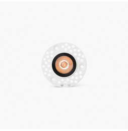 FARO - Downlight empotrable UNO TRIM 8W 24° 2700K CRI90 negro / negro