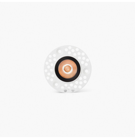 FARO - Downlight empotrable UNO TRIM 8W 24° 2700K CRI90 negro / negro
