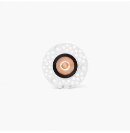 FARO - Downlight empotrable UNO TRIM 8W 11° 2700K CRI90 DALI negro / negro