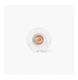 FARO - Downlight empotrable UNO TRIM 8W 37° 3000K CRI90 negro / blanco