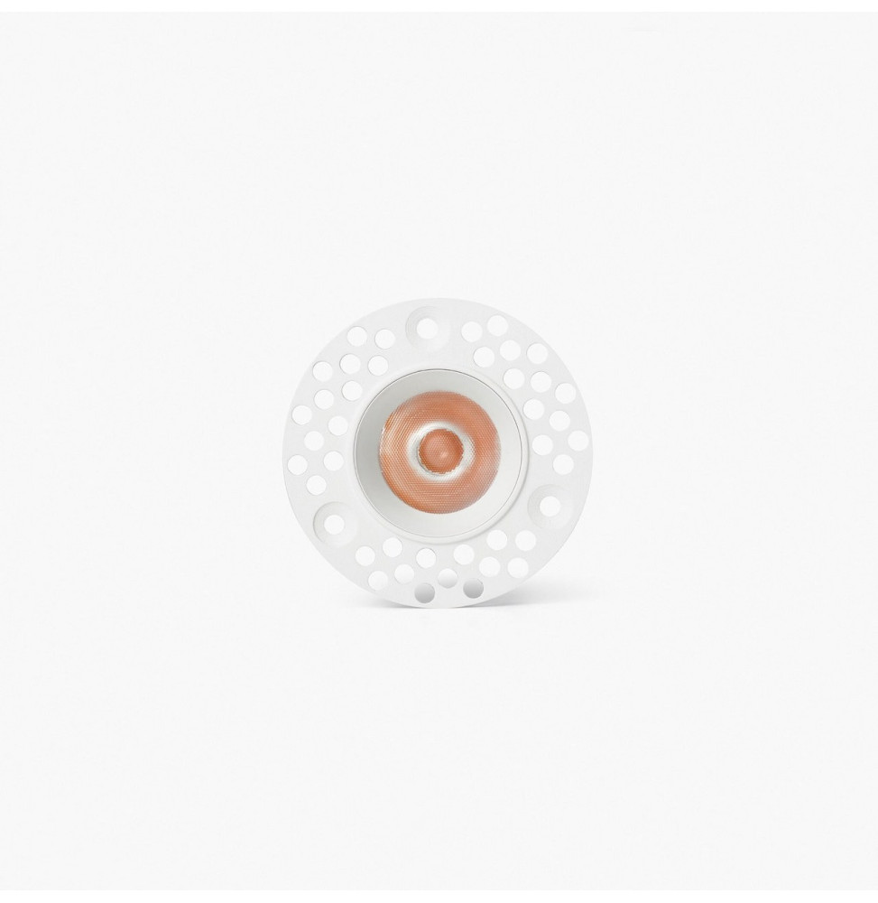 FARO - Downlight empotrable UNO TRIM 8W 24° 3000K CRI90 negro / blanco