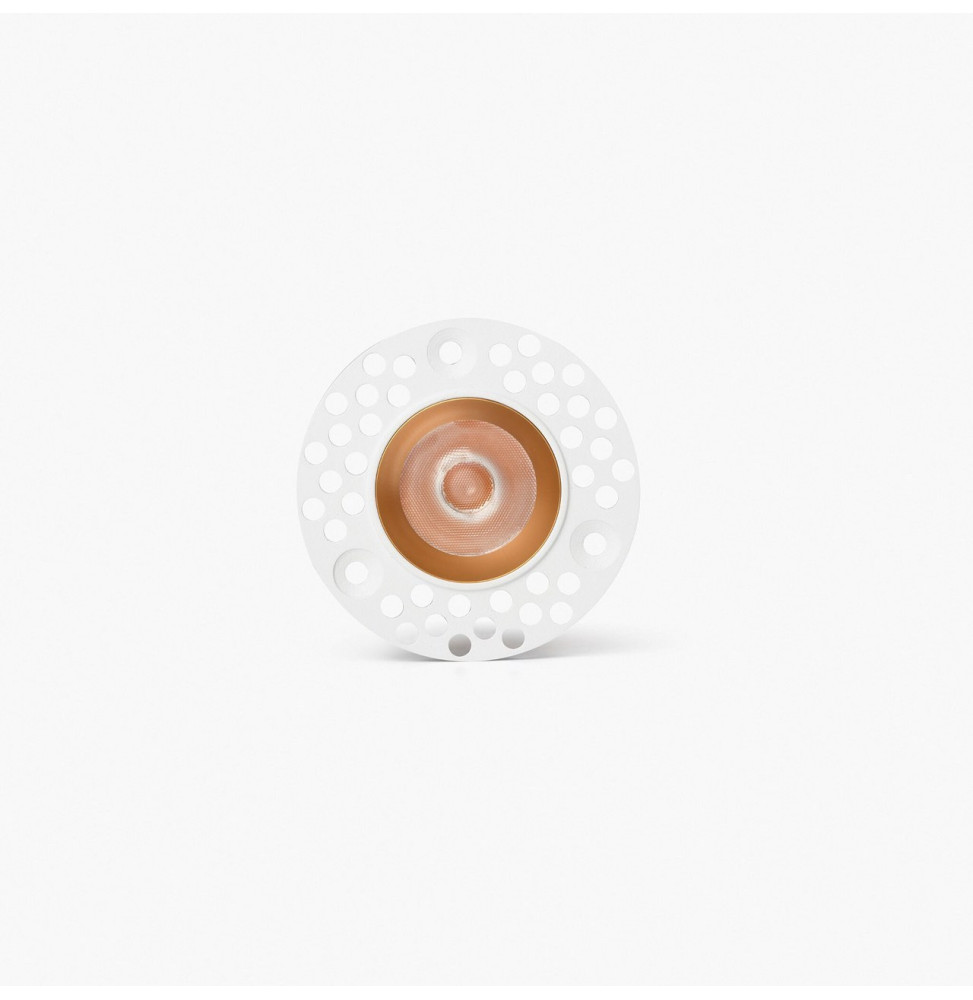 FARO - Downlight empotrable UNO TRIM 8W 37° 2700K CRI90 blanco / oro