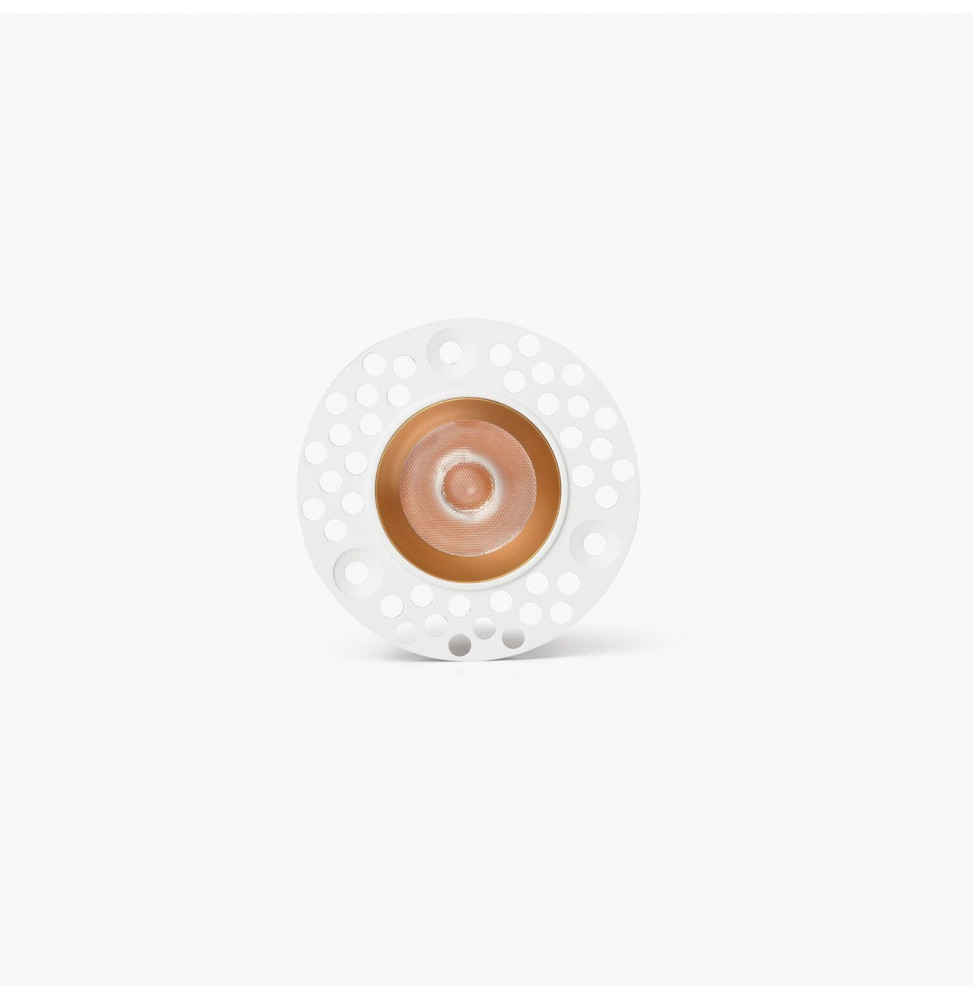 FARO - Downlight empotrable UNO TRIM 8W 24° 2700K CRI90 blanco / oro