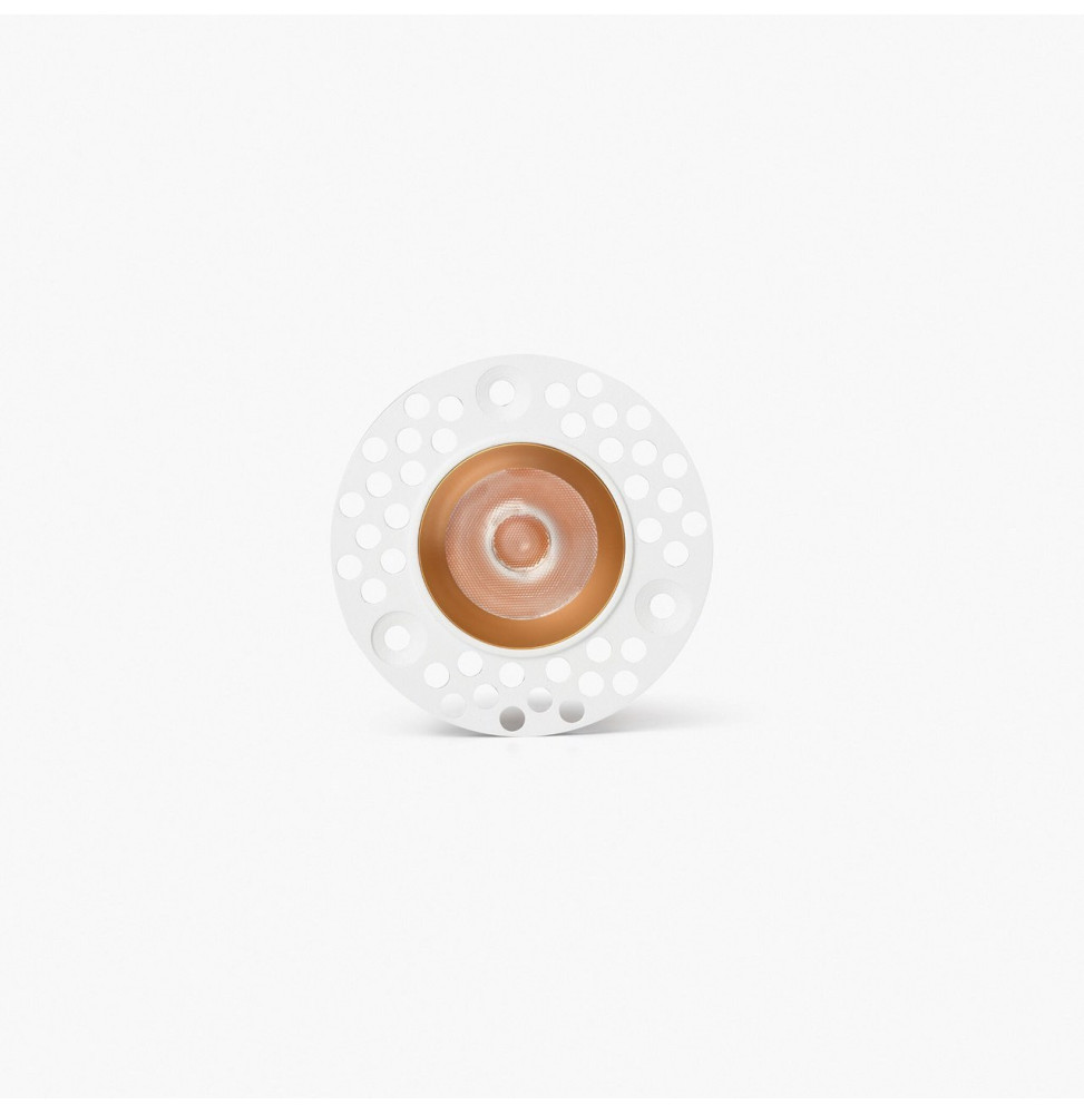 FARO - Downlight empotrable UNO TRIM 8W 11° 2700K CRI90 DALI blanco / oro