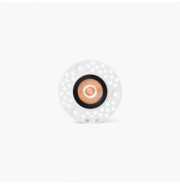 FARO - Downlight empotrable UNO TRIM 8W 37° 2700K CRI90 DALI blanco / negro