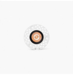 FARO - Downlight empotrable UNO TRIM 8W 11° 3000K CRI90 blanco / negro