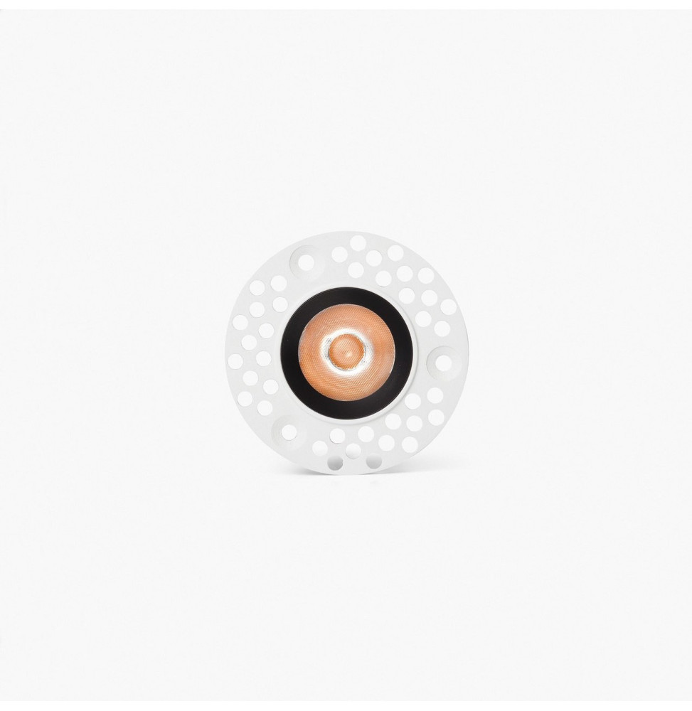 FARO - Downlight empotrable UNO TRIM 8W 11° 2700K CRI90 DALI blanco / negro