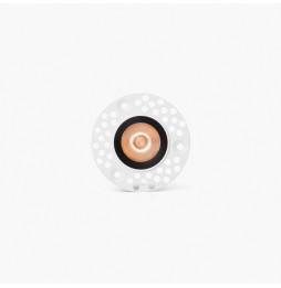 FARO - Downlight empotrable UNO TRIM 8W 11° 2700K CRI90 blanco / negro