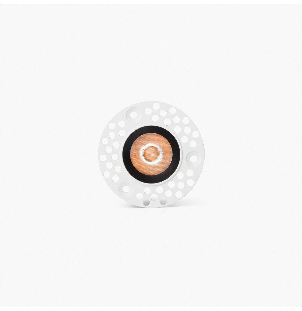 FARO - Downlight empotrable UNO TRIM 8W 11° 2700K CRI90 blanco / negro