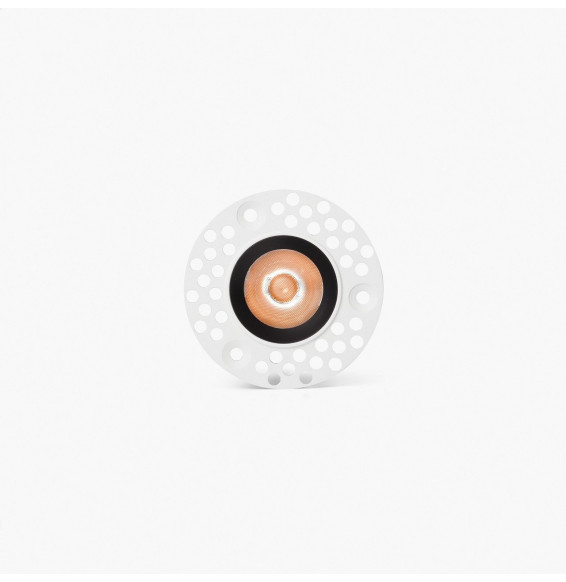 FARO - Downlight empotrable UNO TRIM 8W 11° 2700K CRI90 blanco / negro