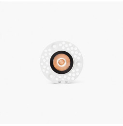 FARO - Downlight empotrable UNO TRIM 8W 11° 2700K CRI90 blanco / negro