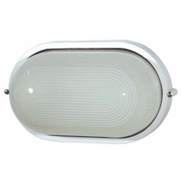 FARO - Aplique fundición DERBY-P E27 9/60W blanco