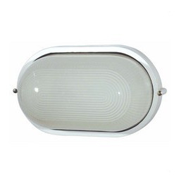 FARO - Aplique fundición DERBY-P E27 9/60W blanco