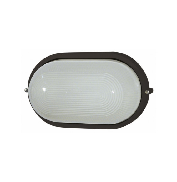 FARO - Aplique fundición DERBY-P E27 9/60W negro