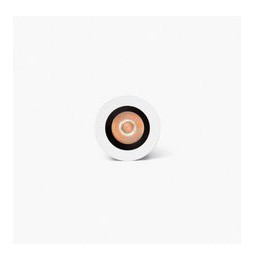 FARO - Downlight empotrable UNO 8W 24° 3000K CRI90 blanco / negro