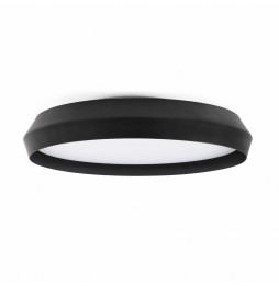 FARO - Aplique/plafón SHOKU 600 LED 40W 2700K DIM negro / negro