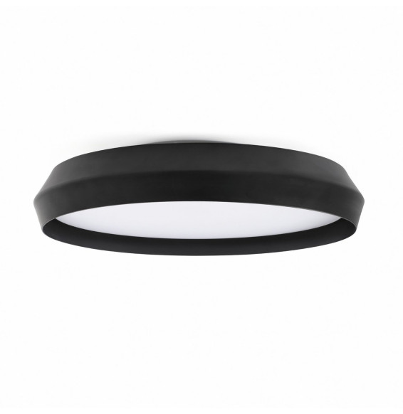 FARO - Aplique/plafón SHOKU 600 LED 40W 2700K DIM negro / negro