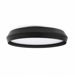 FARO - Aplique/plafón SHOKU 600 LED 40W 2700K DIM negro / negro
