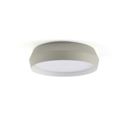 FARO - Aplique/plafón SHOKU 350 LED 24W 2700K DIM gris / blanco
