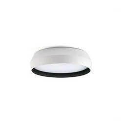 FARO - Aplique/plafón SHOKU 350 LED 24W 2700K DIM blanco / negro