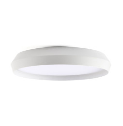 FARO - Aplique/plafón SHOKU 600 LED 40W 2700K DIM blanco / blanco
