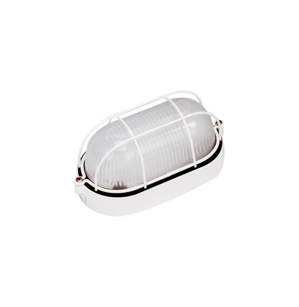 FARO - Aplique fundición ESTAY-P E27 9/60W blanco