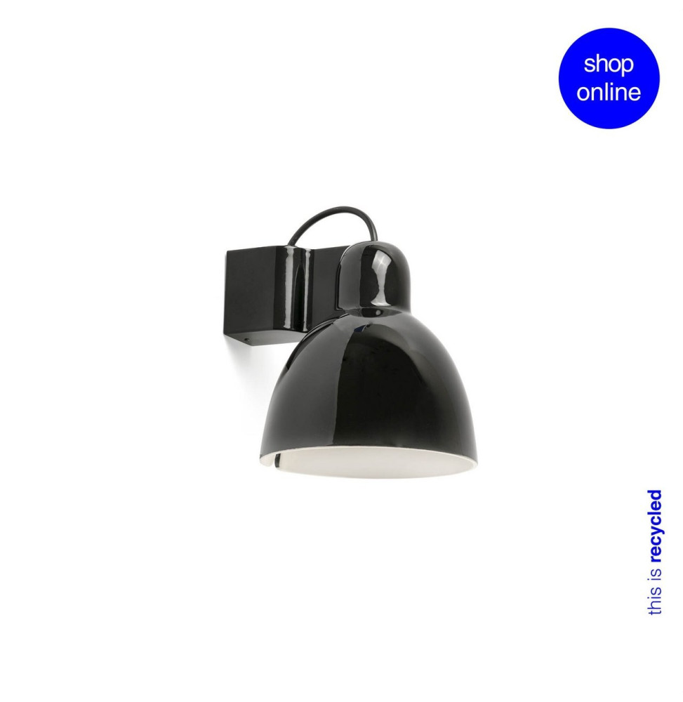 FARO - Aplique VENICE diámetro 200 1xE27 negra