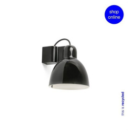 FARO - Aplique VENICE diámetro 200 1xE27 negra
