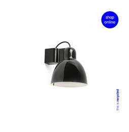 FARO - Aplique VENICE diámetro 200 1xE27 negra