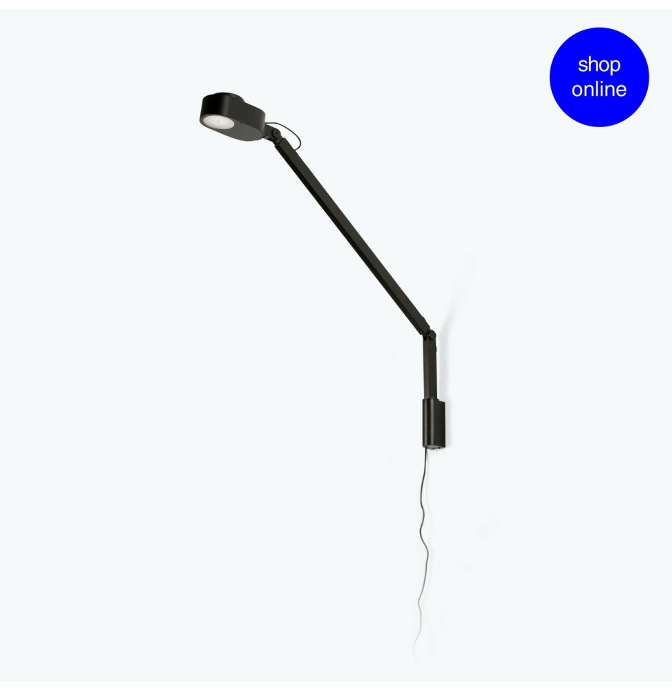 FARO - Aplique INVITING brazo negro 6W 2700K-4800K