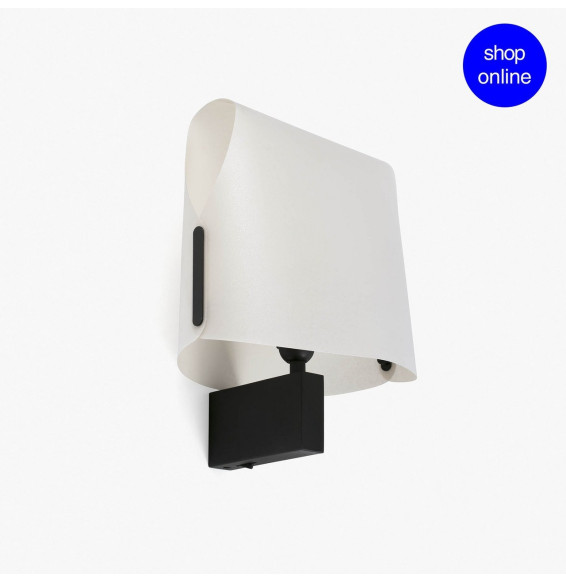 FARO - Aplique LUANG 1xE27 negro / beige