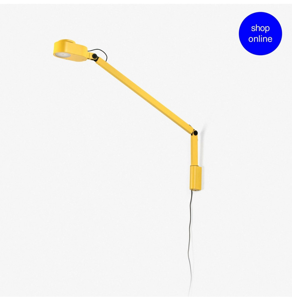 FARO - Aplique INVITING brazo 6W 2700K-4800K amarillo