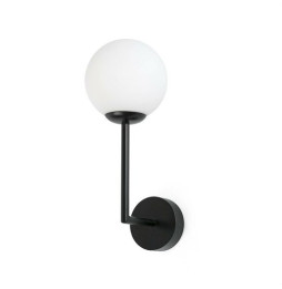 FARO - Aplique GALA 1xG9 negro mate