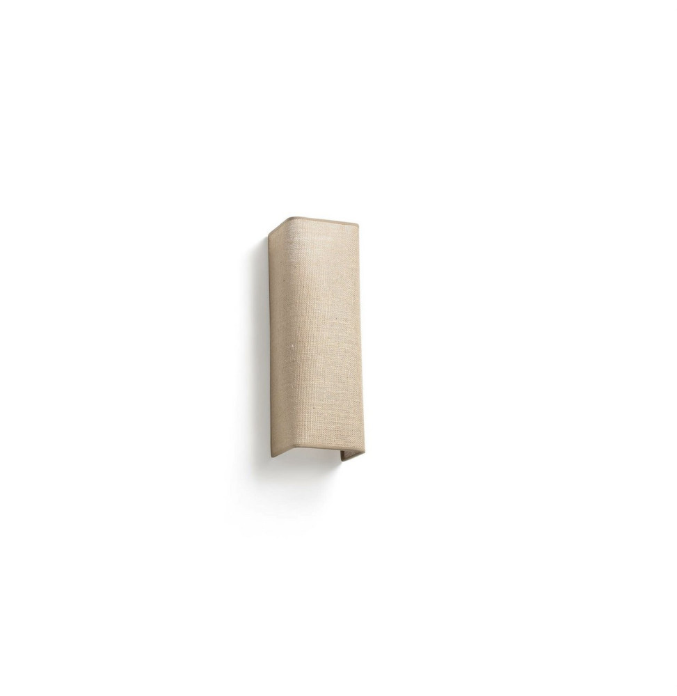 FARO - Aplique cuadrado OTTON 2xE27 370x125x105 yute