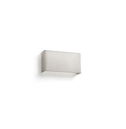 FARO - Aplique cuadrado OTTON 2xE27375x200x105 lino