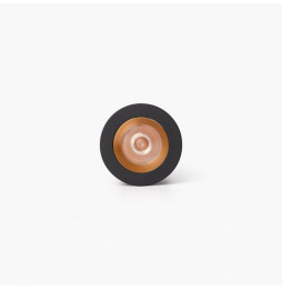 FARO - Downlight empotrable UNO 8W 24° 3000K CRI90 DALI negro / oro