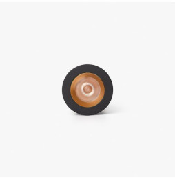 FARO - Downlight empotrable UNO 8W 11° 2700K CRI90 negro / oro