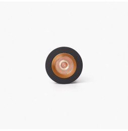 FARO - Downlight empotrable UNO 8W 11° 3000K CRI90 DALI negro / oro