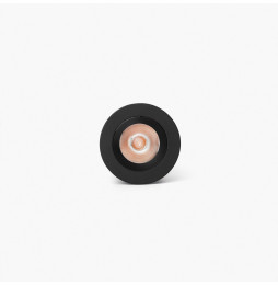 FARO - Downlight empotrable UNO 8W 37° 3000K CRI90 negro / negro