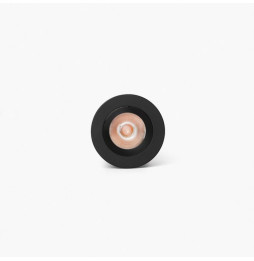 FARO - Downlight empotrable UNO 8W 37° 3000K CRI90 negro / negro