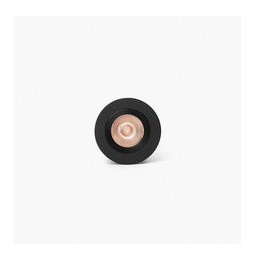 FARO - Downlight empotrable UNO 8W 37° 2700K CRI90 negro / negro