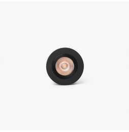 FARO - Downlight empotrable UNO 8W 24° 2700K CRI90 negro / negro